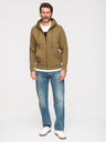 Ombre Clothing Moška bombažna elastična jopa BASIC Ombre Clothing