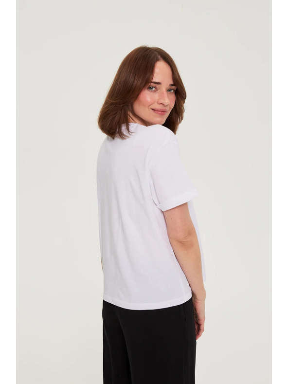 Moodo Bluza s potiskom bela Moodo