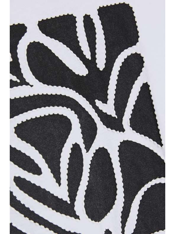 Moodo Bluza s potiskom bela Moodo