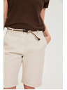 Moodo Bombažne hlače bež Moodo