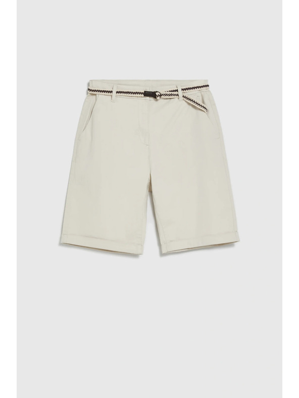 Moodo Bombažne hlače bež Moodo