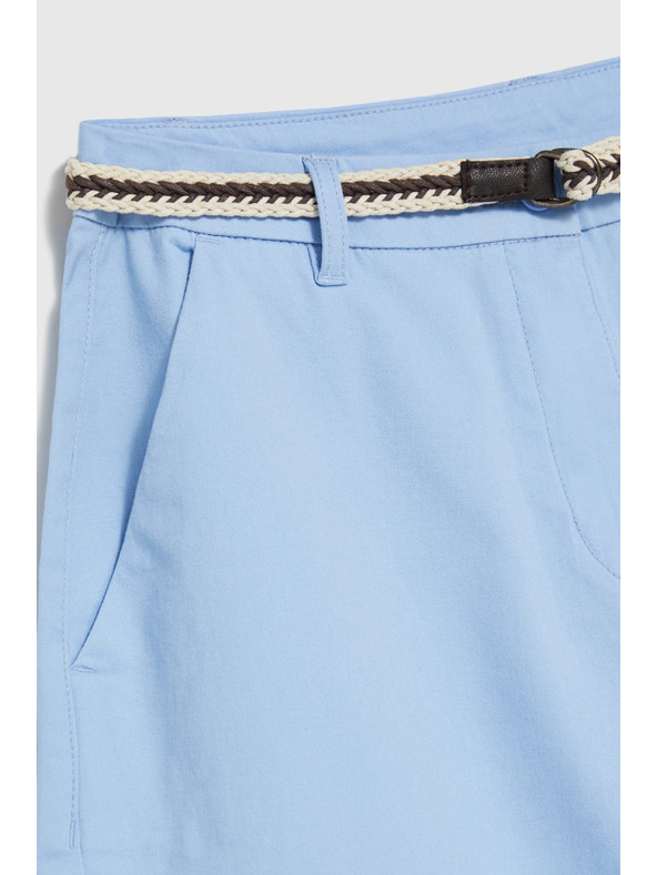 Moodo Bombažne hlače nebesko modre Moodo