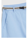 Moodo Bombažne hlače nebesko modre Moodo