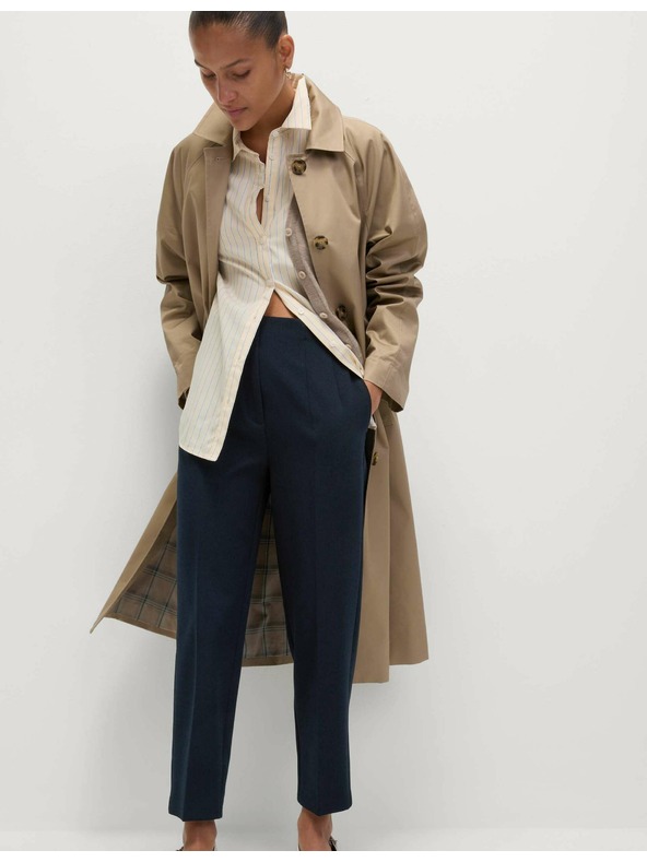 Marks & Spencer Zožene hlače do členkov Marks & Spencer mornarsko modra