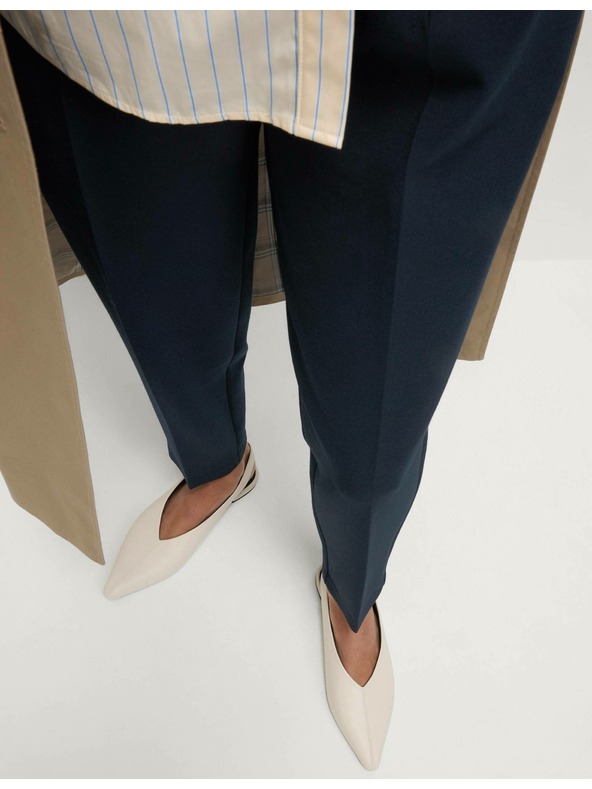 Marks & Spencer Zožene hlače do členkov Marks & Spencer mornarsko modra