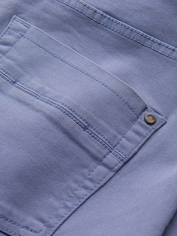 Ombre Clothing Svetlo modre moške kratke hlače Ombre Clothing W303