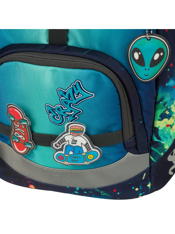 BAAGL  BAAGL Šolski nahrbtnik Airy Chill