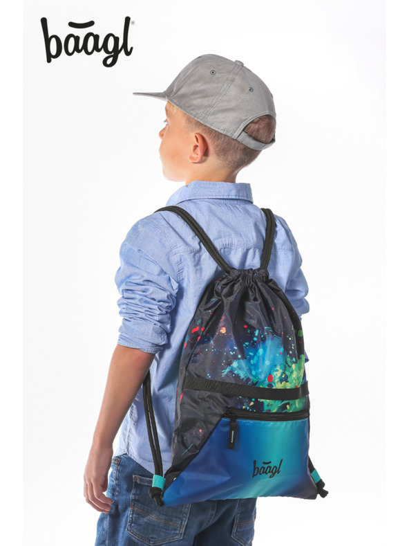 BAAGL  BAAGL SET 5 Airy Chill: nahrbtnik, penal, vrečka, predpasnik, denarnica