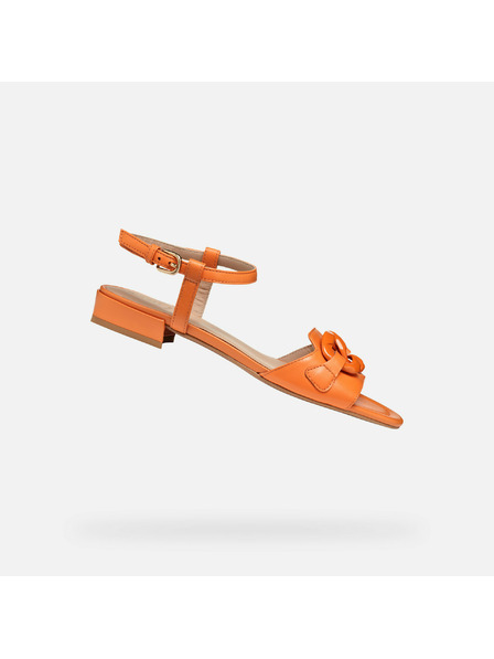 Geox Oranžne ženske sandale Geox New Eraklia 15