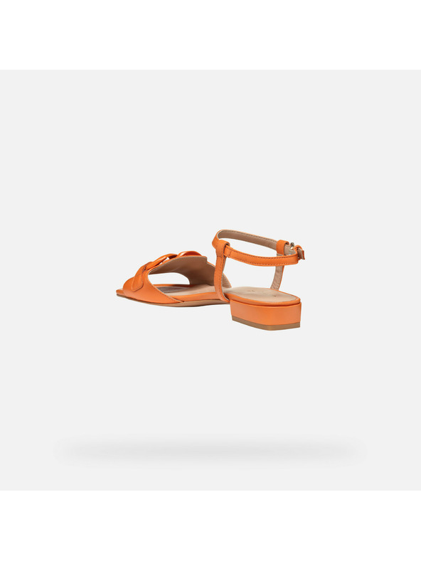Geox Oranžne ženske sandale Geox New Eraklia 15
