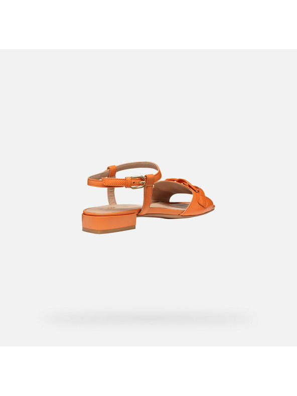 Geox Oranžne ženske sandale Geox New Eraklia 15