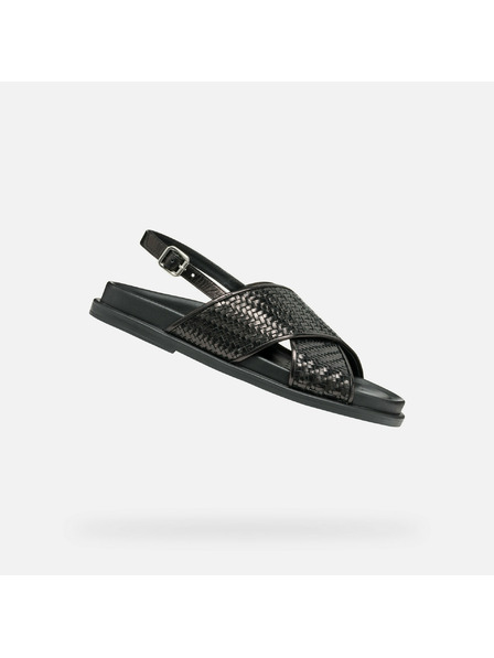 Geox Črne ženske sandali Geox Adelash