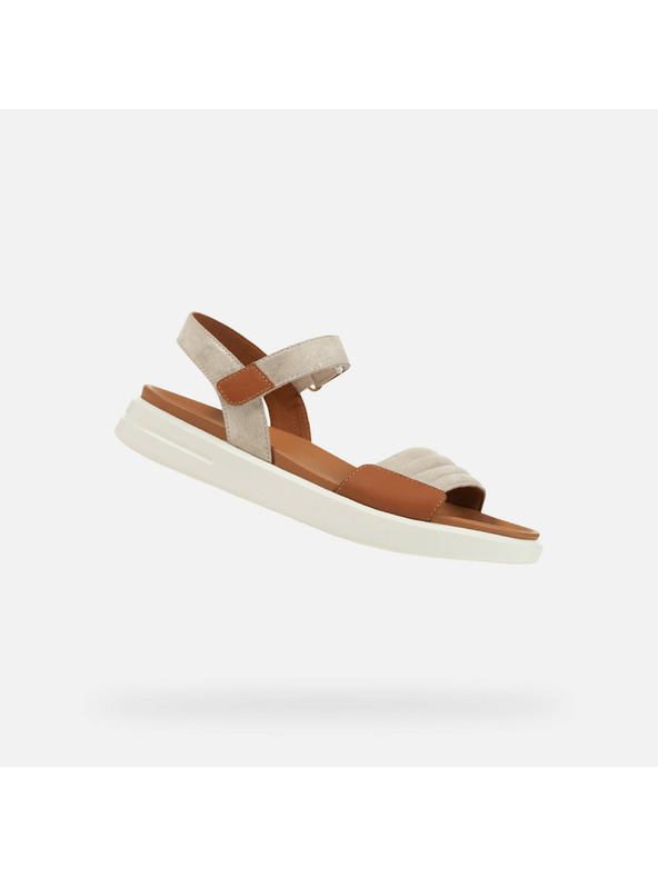 Geox Rjave ženske sandale Geox Xand 2S