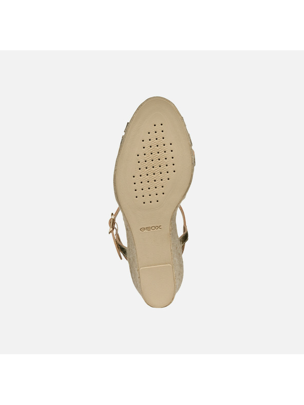 Geox Zlate ženske sandale Geox Gelsa