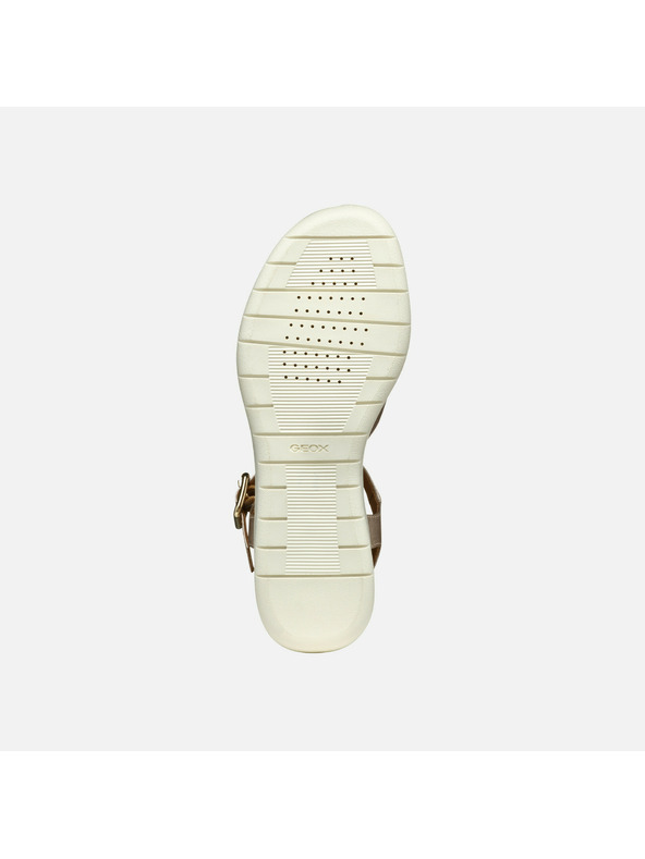 Geox Srebrne ženske sandale Geox Meliconia