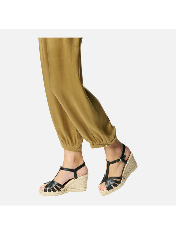 Geox Črne ženske sandale Geox Gelsa