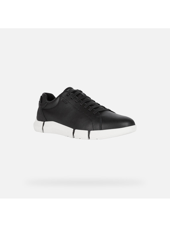 Geox Črni moški čevlji Geox Adacter