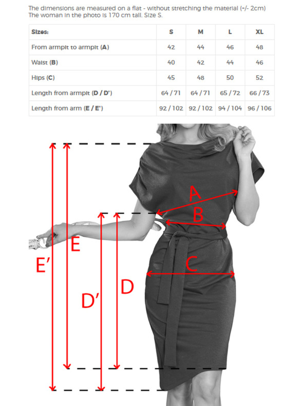 numoco ROXI udobne obleke z asimetrično krilo in pasom - pistacijevo