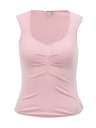 Orsay Svetlo roza ženski top z naborki ORSAY