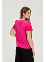 Moodo Gladka majica fuksija Moodo