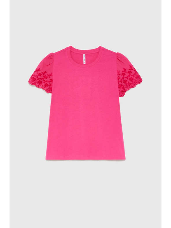 Moodo Gladka majica fuksija Moodo