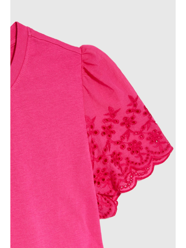 Moodo Gladka majica fuksija Moodo