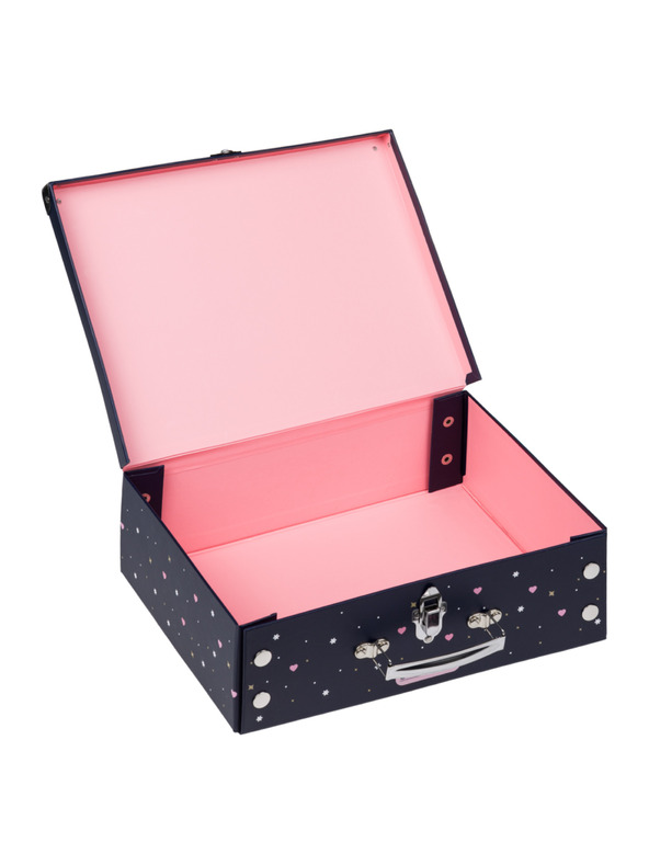 BAAGL  BAAGL Zložljiva šolska kovčka Unicorn Gold s kovanjem