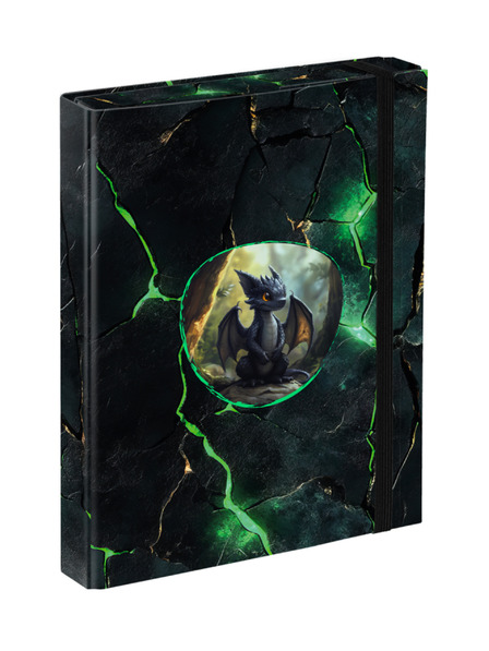 BAAGL  BAAGL Mape za šolske zvezke A5 Zmaji