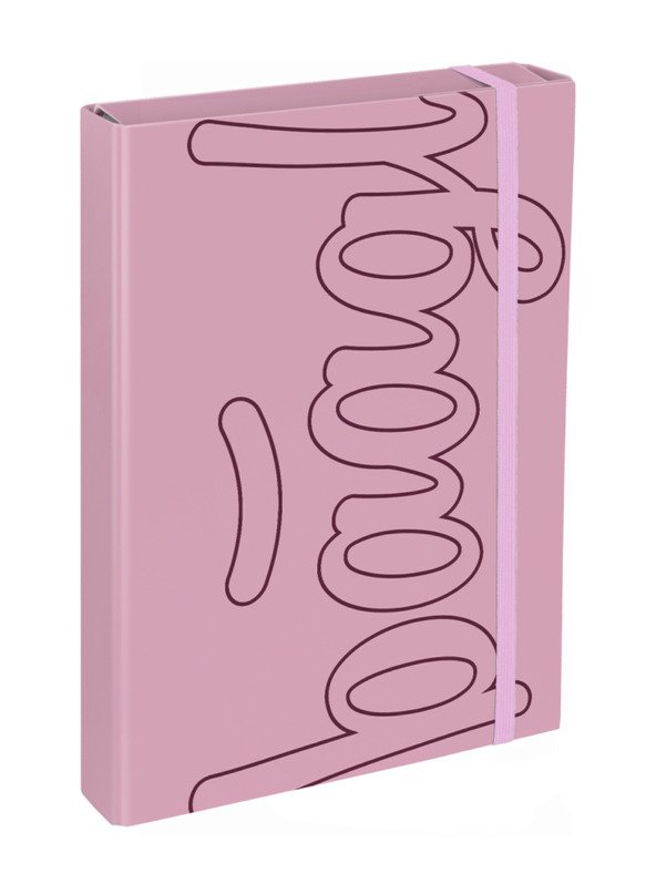 BAAGL  BAAGL Mape za šolske zvezke A4 Jumbo Rose