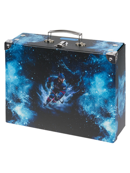 BAAGL  BAAGL Zložljiva šolska kovčka Hokej s kovanjem