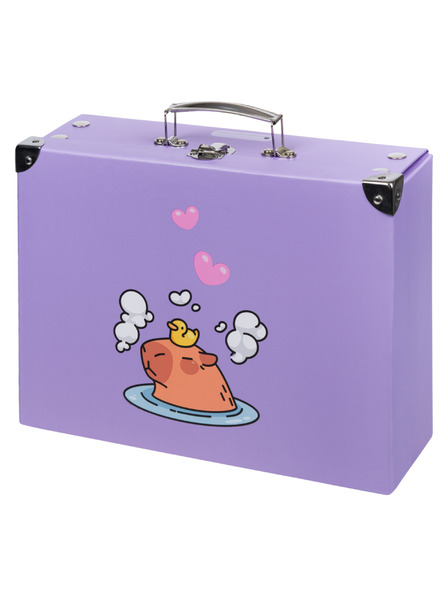 BAAGL  BAAGL Zložljiva šolska kovčka Kapibara s kovanjem