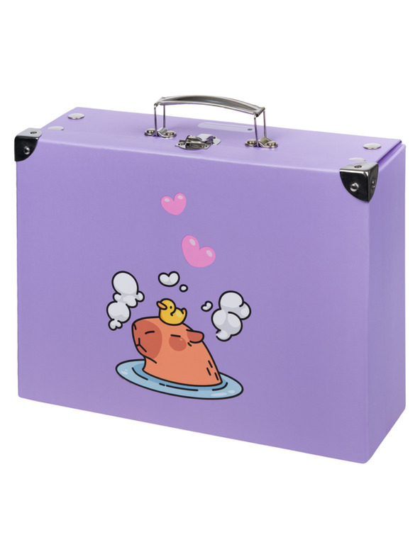 BAAGL  BAAGL Zložljiva šolska kovčka Kapibara s kovanjem