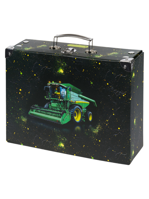 BAAGL  BAAGL Zložljiva šolska kovčka Traktor s kovanjem