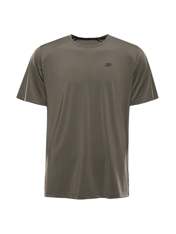 ALPINE PRO Moška funkcionalna majica s cool-dry ALPINE PRO BOND 3 stone gray