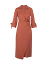 Orsay Rjava ženska ohlapna obleka ORSAY