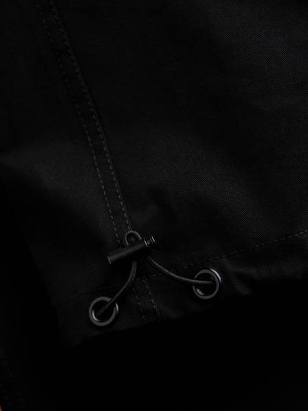 Ombre Clothing Črne moške tovorne hlače Ombre Clothing