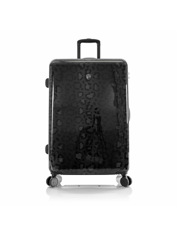Heys Črni potovalni kovček Heys Black Leopard L