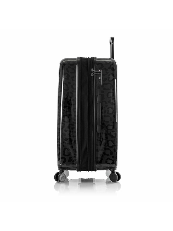 Heys Črni potovalni kovček Heys Black Leopard L