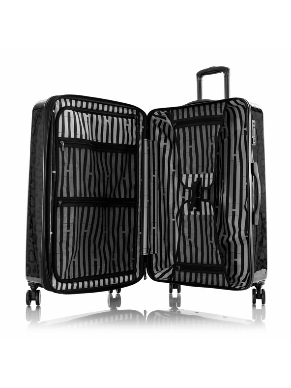 Heys Črni potovalni kovček Heys Black Leopard L