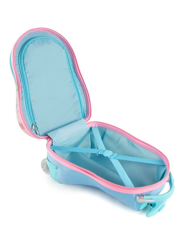 Heys Modri kovček Heys Kids Trolls Turquoise