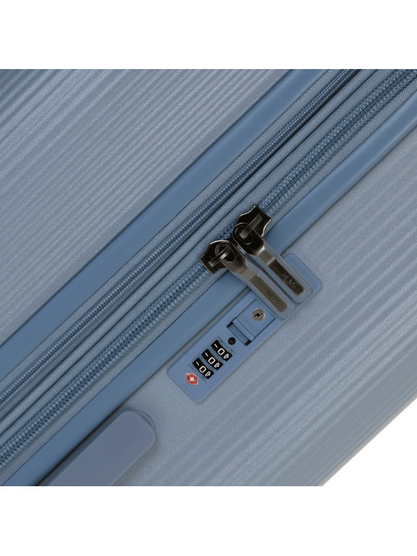 Heys Heys Earth Tones M Potovalni kovček ledeno sive barve