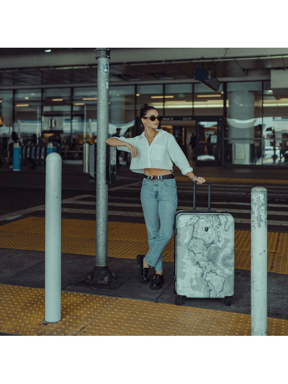 Heys Svetlo siv potovalni kovček Heys Journey 3G L