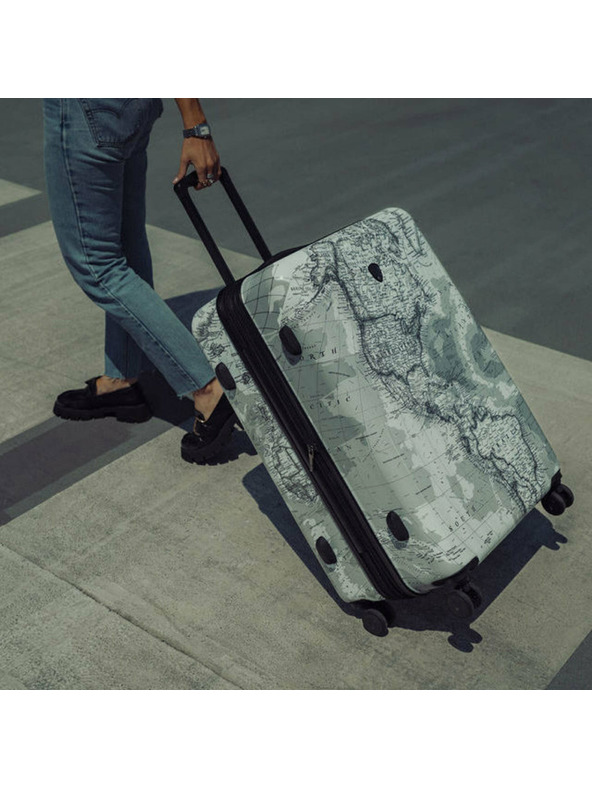 Heys Svetlo siv potovalni kovček Heys Journey 3G L