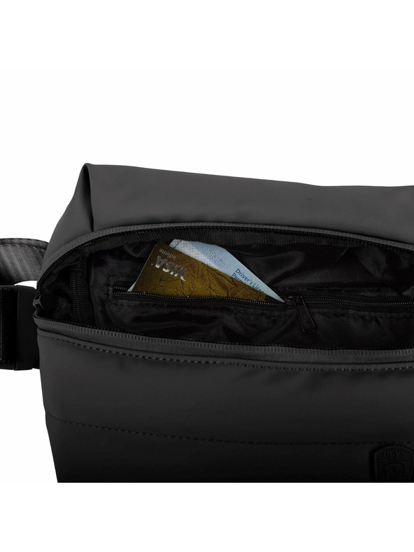 Heys Črna ledvična torba Heys Puffer Mini Waist Bag