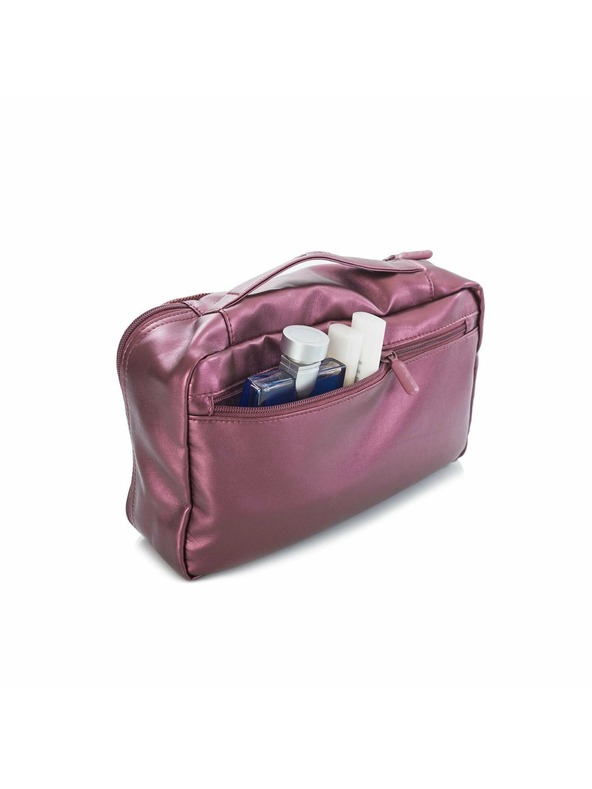 Heys Sada piatich cestovných organizérov v tmavoružovej farbe Heys Metallic Packing Cube 5ks