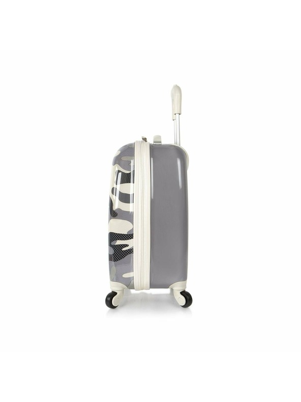 Heys Heys Kids 4w Grey Camo Patterned Suitcase