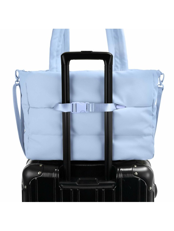 Heys Torba Heys Puffer Travel Tote Light Blue