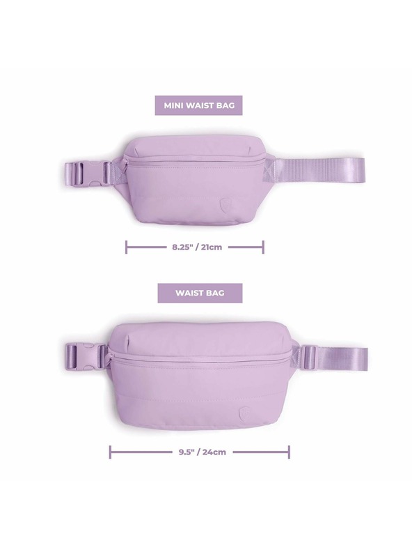 Heys Ledvinka Heys Puffer Mini Waist Bag Lavender