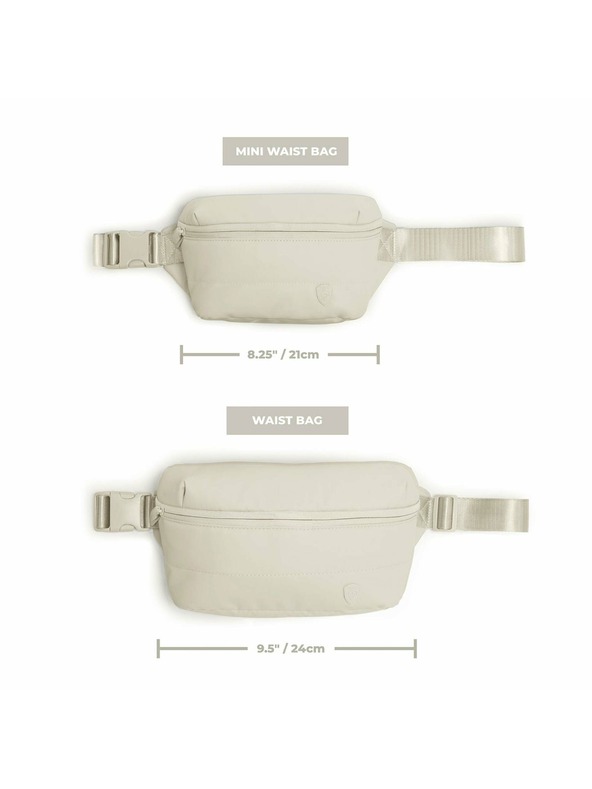Heys Ledvinka Heys Puffer Waist Bag Off White
