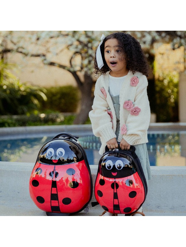 Heys Otroški kovček Heys Travel Tots Lady Bug – komplet nahrbtnika in kovčka
